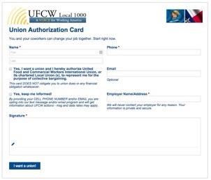UFCW e-card