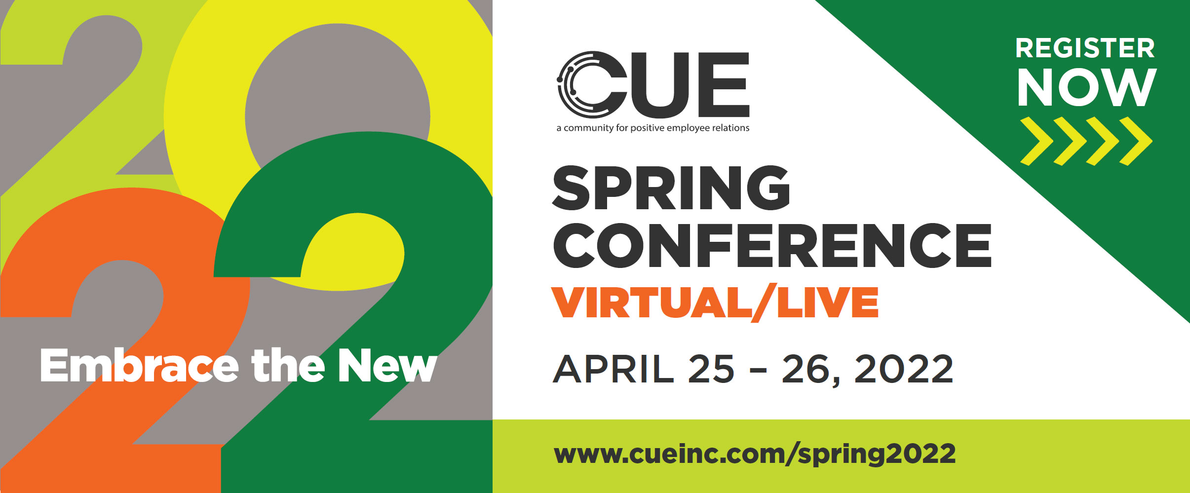 Spring 2022 CUE Conference